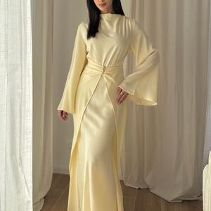 Nura Drape Maxi Dress
