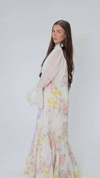 Arabella Maxi Belted Dress