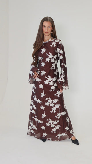 Layla Embroidered Maxi