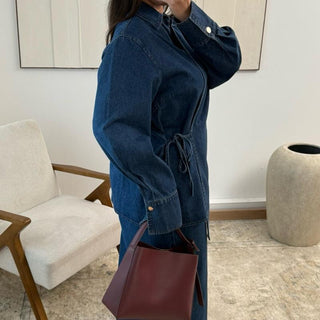 Elaya Denim Set