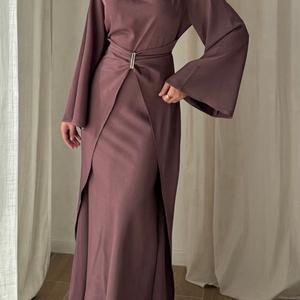Nura Drape Maxi Dress