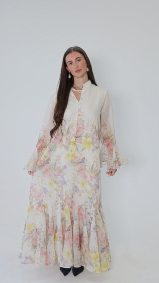 Arabella Maxi Belted Dress
