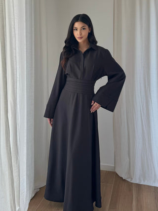 Élise Wrap-Waist Maxi Dress - Ruya&co