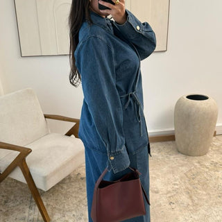 Elaya Denim Set