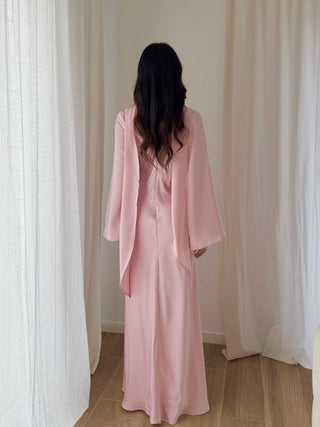 Eva Satin Maxi Dress