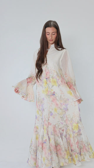 Arabella Maxi Belted Dress