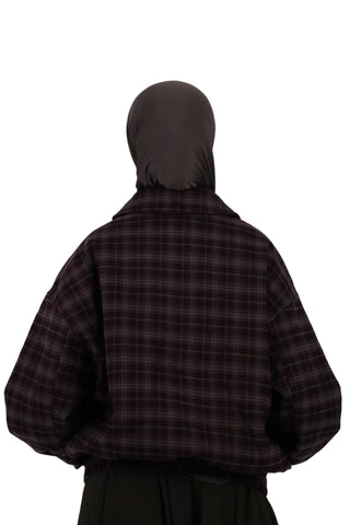 Blouson Plaid