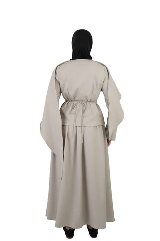 Cape Detail Shirt & Maxi Skirt Co Ord