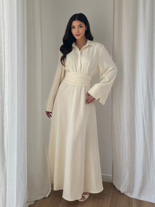 Élise Wrap-Waist Maxi Dress - Ruya&co