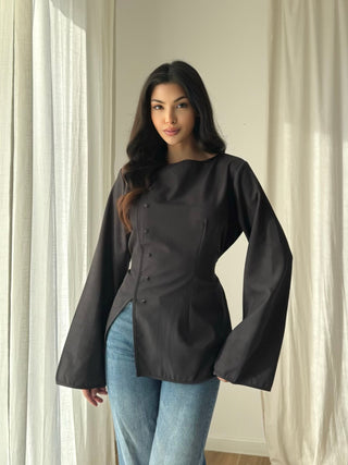 Aurelia Wrap Top - Ruya&co