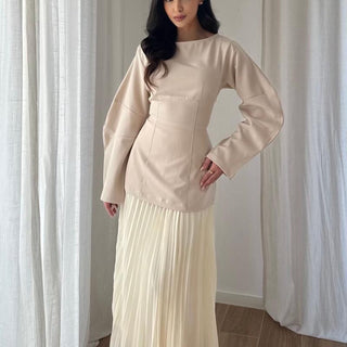 Alisse Pleated Skirt Set